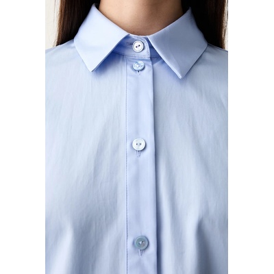 MM by Max Mara риза дамска от памук MMLFIACRE (2626116037600)