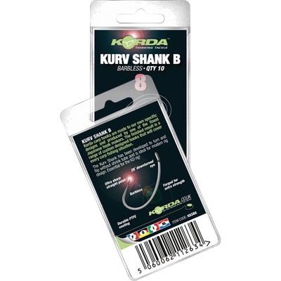 Korda Háčky Kurv Shank Bez Protihrotu 10 ks Vel.1