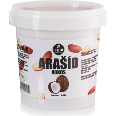 LifeLike Arašidovo Kokosové máslo 1 kg