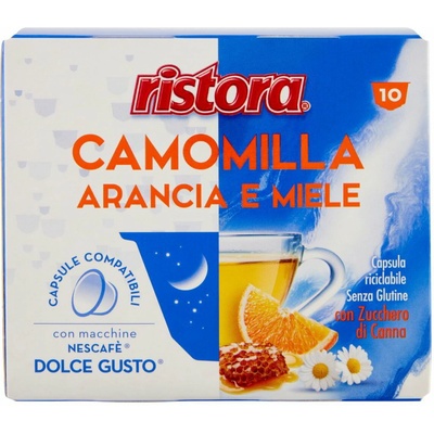 Ristora kapsule dolce gusto harmanček s pomarančom a medom 10 ks