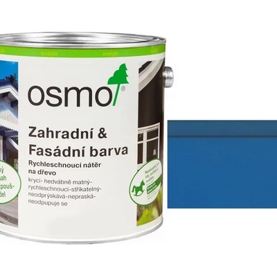 Osmo Garden Colour 7519 Capri Blue - Бързосъхнещ финиш на водна основа (4304)