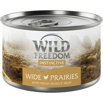 Wild Freedom 12x140г Adult Instinctive Wide Praries Wild Freedom, консервирана храна за котки - с пиле