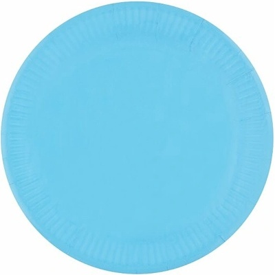 Decorata Party Modré papierové taniere 23 cm