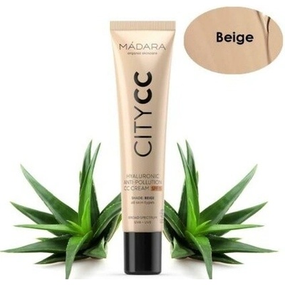 Mádara City CC CC krém pre jednotný tón pleti SPF 15 Beige 40 ml
