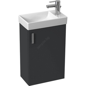 Jika H45J5111753011 - Баня шкаф с мивка PETIT 58, 5x38, 6 см сив (LF0090)