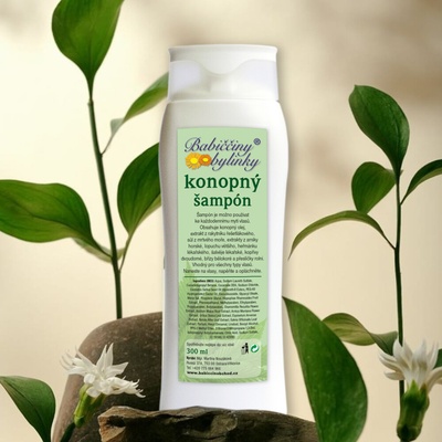 Mgr. Martina Nouzáková Babiččiny bylinky Konopný Šampón 300 ml