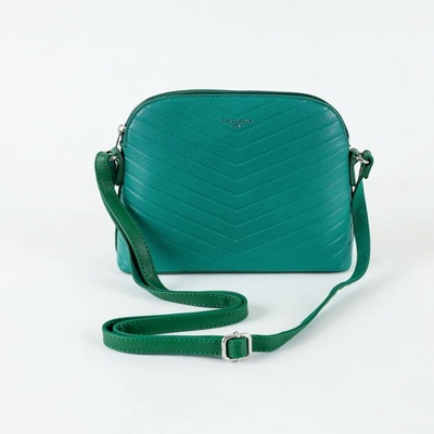 David Jones malá pevná crossbody kabelka CM5758 zelená