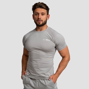 GymBeam Тениска TRN Fitted Grey XXXL