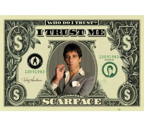 Plakát Scarface Dollar