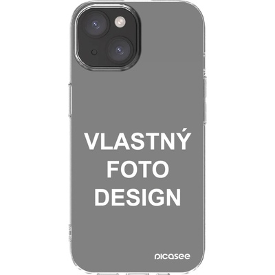 Picasee silikónové Apple iPhone 15 - Vlastný design/motiv čiré