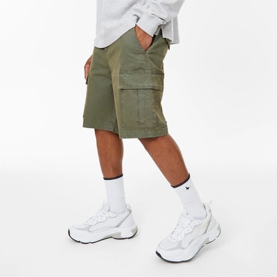 Jack Wills Къси панталони Jack Wills Twill Cargo Shorts - Khaki