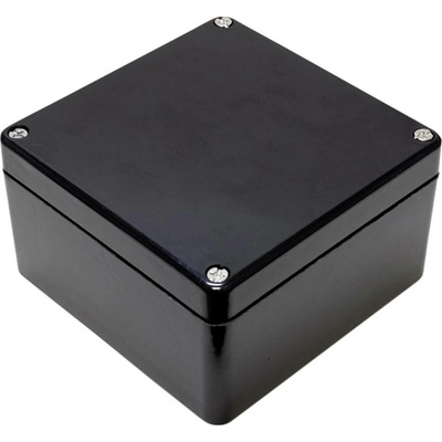 Hammond Electronics 1590ZGRP161BK univerzální pouzdro 160 x 160 x 90 polyester černá 1 ks