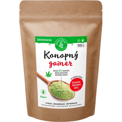 Zelená Země konopný mass gainer 1000 g