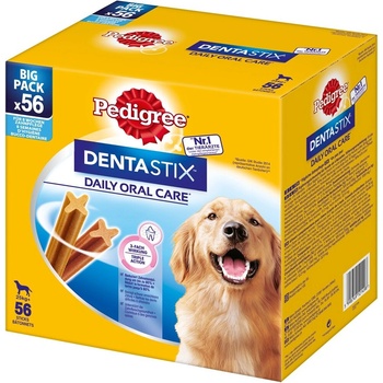 PEDIGREE Pedigree Denta Stix Лакомства за кучета, за възрастни, говеждо, пилешко, 2.16 kg