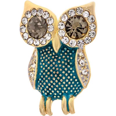 Biju Brož sova tyrkysová 9002056-1