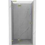 Mexen Lunar L врата за душ лява, 100 см, прозрачни, златни - 834L-100-000-50-00-L (834L-100-000-50-00-L)