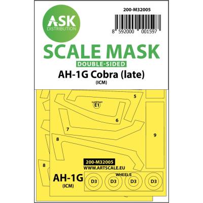 Special HobbyAH-1G Cobra late double-sided for ICM / 1:32
