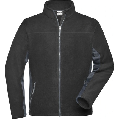 James & Nicholson pánska mikina JN1810 Grey Heather