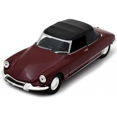 Welly Citroen DS 19 Cabriolet Burgundy 1:36