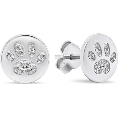 Brilio Silver náušnice EA489W
