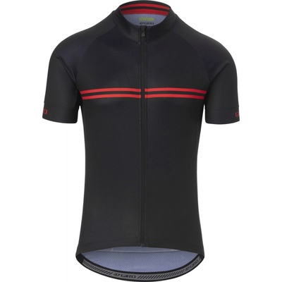 Giro Chrono Sport Black/Red Classic Stripe