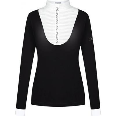 Fair Play Jezdecká závodní tričko s dlouhým rukávem LYNDAL LS Tmavě modrá