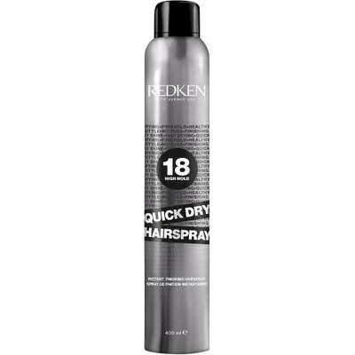 Redken Quick Dry 18 Лак за коса Силна фиксация 400 ml за жени