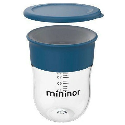 Mininor tréninkový hrneček 220 ml Willow Green Blue Whale