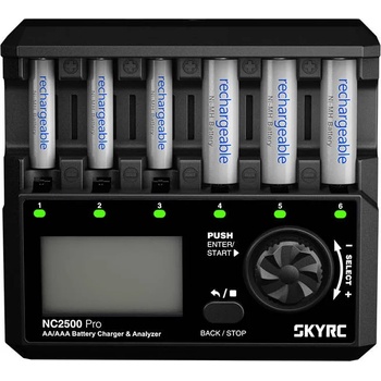SkyRC Зарядно устройство SkyRC NC2500 Pro, AA/AAA (SK-100185-01)