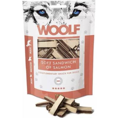 WOOLF mäkký lososový sendvič 100 g