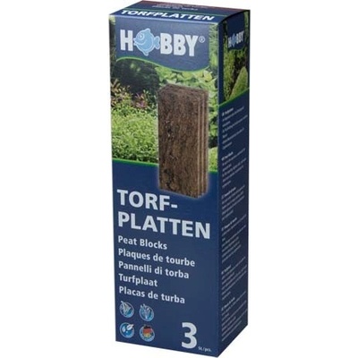Hobby Rašelinové dosky 36 x 9 x 1,8 cm 3 ks