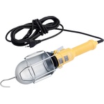 Extol работна лампа, без крушка, цокъл E27, макс. 60W; кука + щипка, 230V/50Hz, 5 m кабел