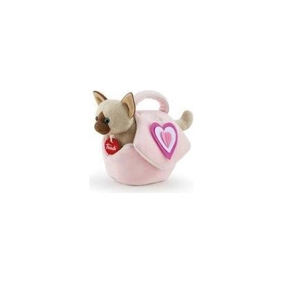 Comandante Trudi Handbag for girl with Siamese kitten