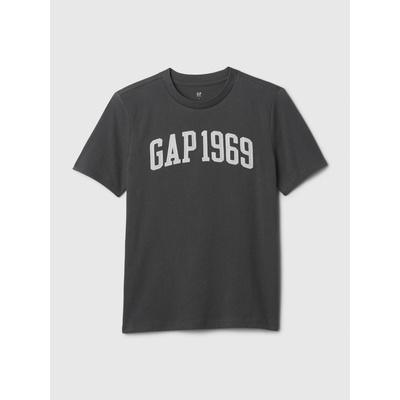 GAP detské tričko s logom Sivá