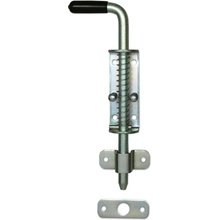 Rígeľ navárací ø 12 mm, L = 220 mm, pozinkovaný s pružinou