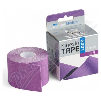 GemMedical kinesiology tape fialový 5 cm x 5 m