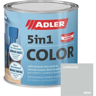 ADLER Slovensko 5 in 1 Color 0,75 l svetlosivá