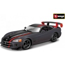 Bburago Dodge Viper SRT10 ACR šedá / černá BB22114GY 1:24