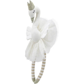 Image 1 of The Puppet Company Парцалена кукла, серия Танцьори, Лебед бял, 38 см