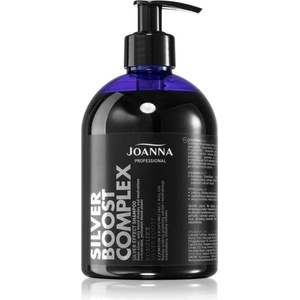 Joanna Silver Boost Complex лилав шампоан неутрализиращ жълтеникавите оттенъци 500 гр