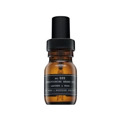 Depot маслен балсам No. 505 Conditioning Beard Oil Leather & Wood 30 ml