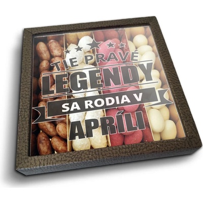 Sablio Mandle v čokoláde Tie pravé legendy sa rodia v apríli 4 x 80 g
