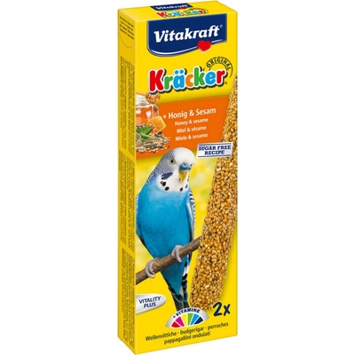 Vitakraft Bird Kräcker tyčinky med/sezam pro andulky 60 g – Hledejceny.cz