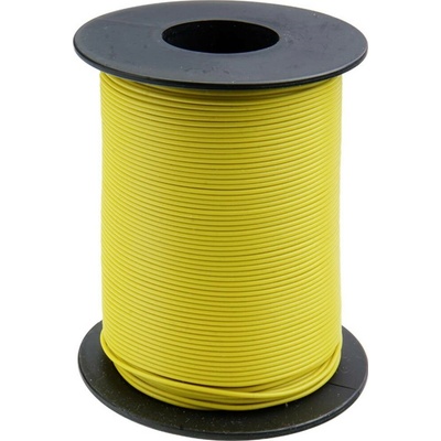 Donau Elektronik 125-S50-3 lanko/ licna 1 x 0.25 mm² žlutá 50 m