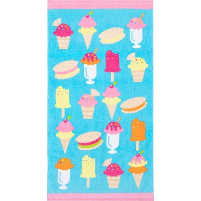 Hot Tuna Хавлиена кърпа Hot Tuna Print Beach Towel - Ice Cream