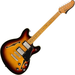 Squier Classic Vibe Starcaster MN 3-Tone Sunburst Джаз китара
