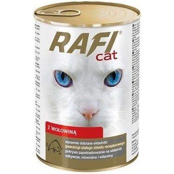 Dolina Noteci RAFI Cat Парчета говеждо месо в сос - консерва 415 г