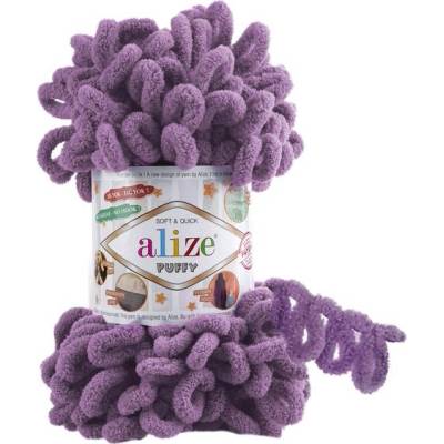 Alize Příze Puffy 437 fialová