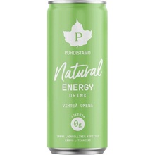 Puhdistamo Natural Energy Drink original Energetický nápoj 330 ml