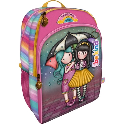 Santoro Класическа ученическа раница Santoro Gorjuss Be Kind To Each Other (1130GJ06)